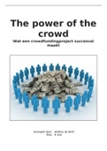 Profielwerkstuk over Crowdfunding