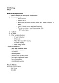 Class notes BIOL 430 (ORNITHOLOGY) 