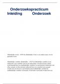 Onderzoekspracticum Inleiding Onderzoek