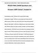 PN103 Final Review Exam Questions and Answers 100% Solved | Graded A+