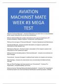 AVIATION MACHINIST MATE WEEK -3 MEGA TEST