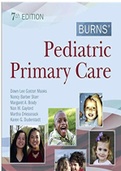 Test Bank  - Burns' Pediatric Primary Care, 7th Edition by Dawn Lee Garzon