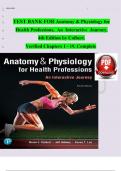 TEST BANK For Anatomy & Physiology for Health Professions, An Interactive, 4th Edition Journey 2019 by Colbert: ALL CHAPTERS