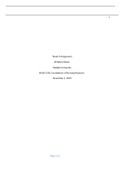 Week 4 Assignment  Kimberly Reese  Walden University  NURS 3150, Foundations of Nursing Research  	November 1, 2019 	  Page 1 of 5    Journal Club Template for Quantitative Research Article       The purpose of this assignment is to describe the research 