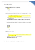 MSN 571 Mid Term Pharm Updated Graded A