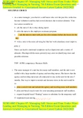 NURS 4803 Chapter 07: Managing Self: Stress and Time Yoder-Wise: Leading and Managing in Nursing, 7th Edition Exam Questions and Answers Graded A+ Guaranteed Success Latest Update 2022/2023