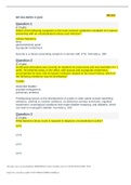 NR-601 Week 6 Test Your Knowledge (GRADED A) Questions and Answer solutions Course NR 601 Institution Chamberlain College Of Nursing NR 601:WEEK 6 QUIZ Which of the following symptoms is the most common subjective complaint of a woman presenting with an u