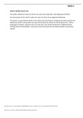 NR 601 Week 3 Weekly Clinical Goals Course NR601 / NR 601 Institution Chamberlain College Of Nursing Week 3: Test Your Knowledge The criteria for diagnosing generalized anxiety disorder (GAD), in the American Psychiatric Association’s Diagnostic and Stati