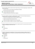 Pharmacology ATI Proctored Exam Assessment 1(Latest Fall 2022) Complete solutions.