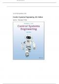 Solution Manual for Control Systems Engineering, 8th Edition by Norman S. Nise | newest edition  2024|2025.