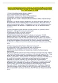 Chapter 14- Disaster Management Stanhope- Foundations for Population Health  in Community-Public Health Nursing, 5th Edition Questions And Answers 2022- 2023 Latest Update (A+ Grade)