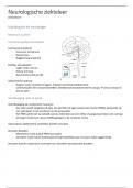 Samenvatting -  Ziekteleer van de neurologische patiënt (Demeestere)