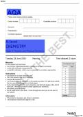 AQA-7405-2-CHEMISTRY QUESTION PAPER 2-A LEVEL-ORGANIC AND PHYSICAL CHEMISTRY-18Jun24.