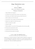 The title "Algebra Rings Handwritten Notes" suggests that the document contains notes on the algebraic concept of rings and possibly related topics. In abstract algebra, rings are fundamental structures that generalize fields and integers. T