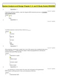   System Analysis and Design Chapter 3, 4, and 5 Stu