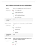 NURS 6541 Week 11 Quiz Questions and Answers (Graded A).