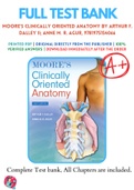 Test Banks For Moore's Clinically Oriented Anatomy by Arthur F. Dalley II; Anne M. R. Agur, 9781975154066, Chapter 1-10 Complete Guide