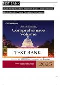 Test Bank for South-Western Federal Taxation 2025: Comprehensive, 48th Edition by (Young/Persellin) ISBN: 9780357988817, All 30 Chapters Covered, Verified Latest Edition