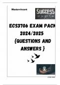 ECS3706 EXAM PACK 2024/2025  {QUESTIONS AND ANSWERS }