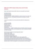 WGU D115 UNIT 2 Exam 46 Questions with Verified Answers,100% CORRECT