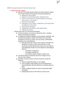 NR599_ Nursing Informatics Final Exam Study Guide