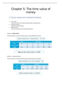 Chapter 5: time value of money