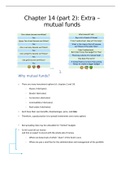 Chapter 14: part 2 (extra - mutual funds)
