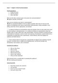 COMM205  RESUME CHAPTER 13