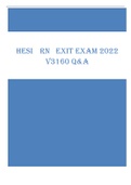 HESI RN EXIT EXAM V3 ACTUAL