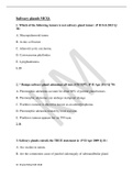 Salivary, Swelling, ASI and Shock MCQ 2020.