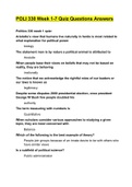 POLI 330N POLI 330 Week 1 Quiz, Week 2 Quiz, Week 3 Quiz, Week 4 Quiz, Week 5 Quiz, Week 6 Quiz, Week 7 Quiz,  POLI33, Chamberlain College of Nursing (Already graded A)