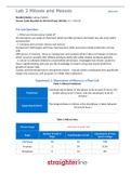 BIO201L Lab 3 Mitosis and Meiosis[RATED A+]