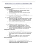 ATI Mental Health Retake/Remediation Verified Study Guide 2023