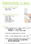 IV Push Medications