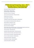 W7 Exam NSAIDs, Osteo, Autoimmune/Inflamm DXs (kelliwilson1  PHARM muscuolskeletal), (Droopyhalo NSG 6005 WEEK 7  Pharmacology), (Shiphie_Philipose MU NURS 615: Advanced  Pharm - Chapter 25 Study Guide) 2022