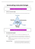 summary molecular biology 