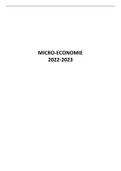 Samenvatting Micro-Economie