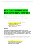  HESI LPN COMPREHENSIVE EXIT EXAM( 100%  VERIFIED ) Question 1-100  with correct answers  and explanations 