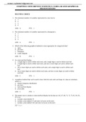 CHAPTER 2: DESCRIPTIVE STATISTICS: TABULAR AND GRAPHICAL PRESENTATIONS