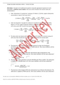 Dose Calculation practice Critical Care answers 100% correct