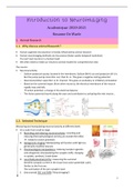 Introduction to Neuroimaging 