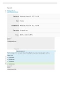 Straighterline BIO 201L Lab 3 Mitosis and Meiosis Quiz 2022 | Complete | 100% Correct Answers