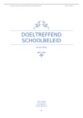 Deel één van het boek Doeltreffend Schoolbeleid 