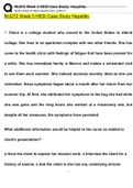 Case NUR 275 Final Nutrition Remediation- Mercy College of Health Science Case 2: Infection and Liver Impairment Joylie Herd Age 3 Jouylie Herd is a 3-year-old born to a drug addicted mother. At birth, she contracted Hepatitis B from her mother who unknow