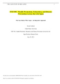 FNP 590 - Health Promotion, Education, and Disease Prevention Across the Life Span