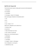 NATE Exam: Core Essentials Q&A 2022/2023// NATE Heat Pump Exam Q&A 2022/2023// HVAC NATE Heat Pump Q&A 2022/2023// NATE Gas Heating Exam Q&A 2022/2023// NATE Exam: Air Conditioning and Heat Pumps  //NATE A/C Exam #1 Q&A 2022/2023// NATE A/C Exam #2 Q&A 20