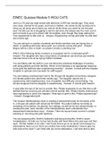 ElNEC Quizzes Module 4 WGU C475//ELNEC Graduate Student Module 4: Symptom Management in Palliative Care// ELNEC End-of-Life Nursing Education Consortium. Module 5: Loss, Grief and Bereavement. Section 2: Overview of Loss, Grief, and Bereavement.//351 exam