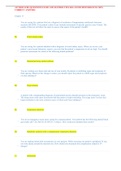 ATI MED SURG QUESTIONS FLUID AND ELETROLYTES BALANCED DISTURBANCES 100% CORRECT ANSWERS 