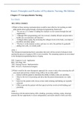  Chapter 37: Geropsychiatric Nursing Test Bank Principles and Practice of Psychiatric Nursing 9th Edition Gail Wiscarz Stuart