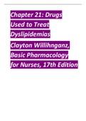 Test bank for Drugs Used to Treat Dyslipidemias.pdf